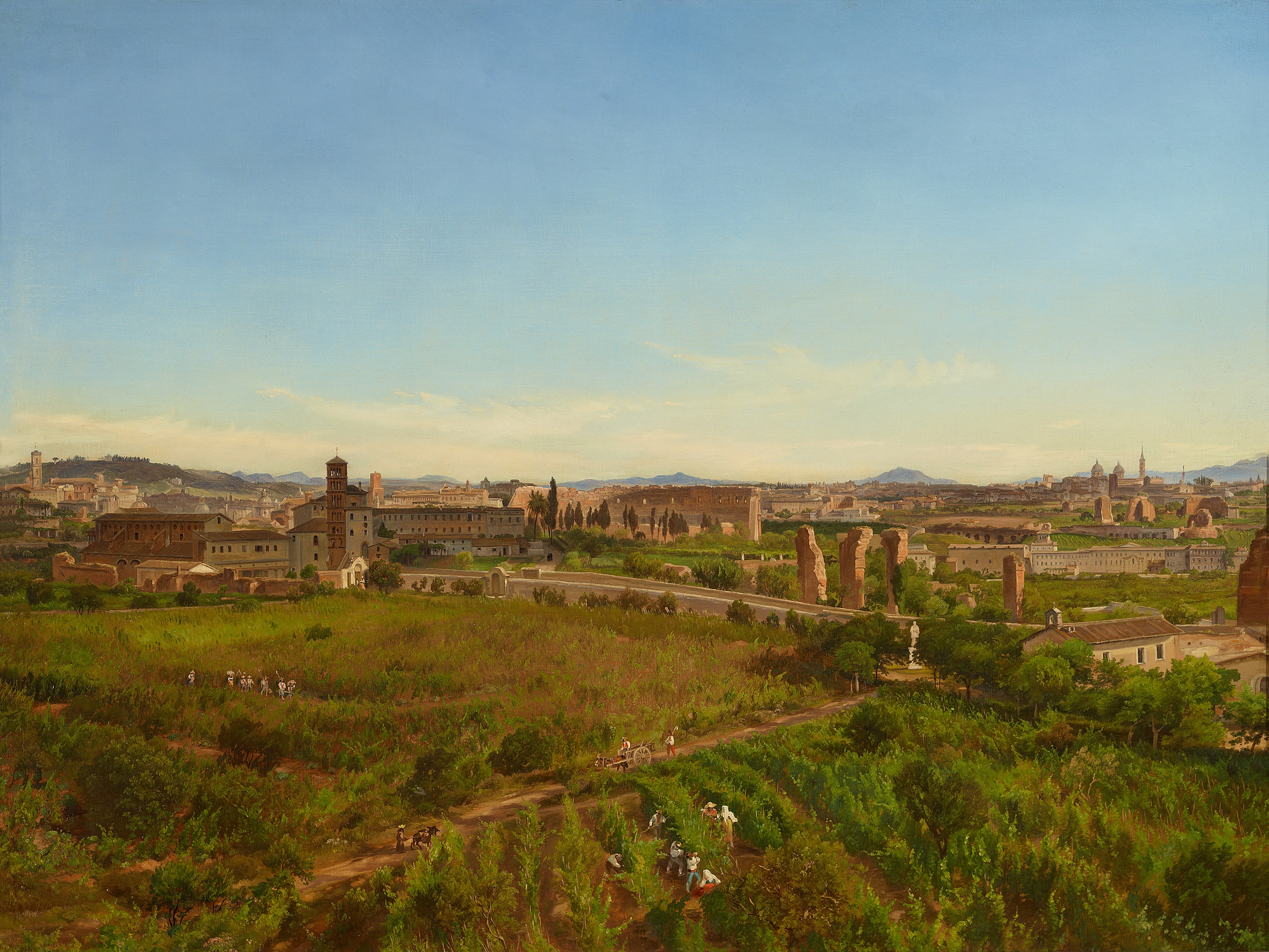 Stadtlandschaft Rom. Ein 360° Panorama von Friedrich Loos